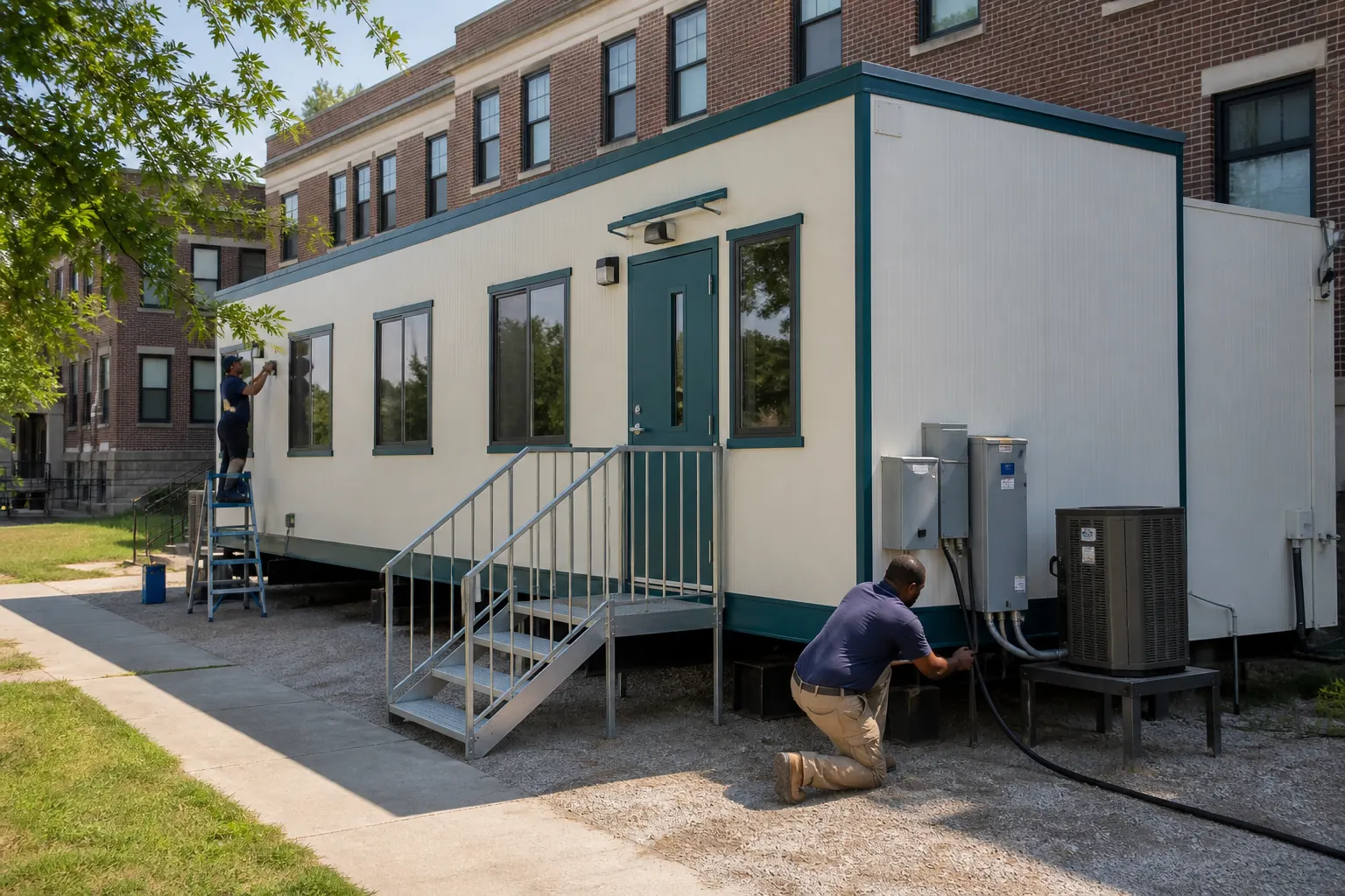 Portable Classroom Trailers